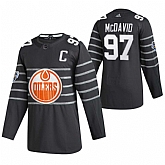Oilers 97 Connor McDavid Gray 2020 NHL All-Star Game Adidas Jersey,baseball caps,new era cap wholesale,wholesale hats